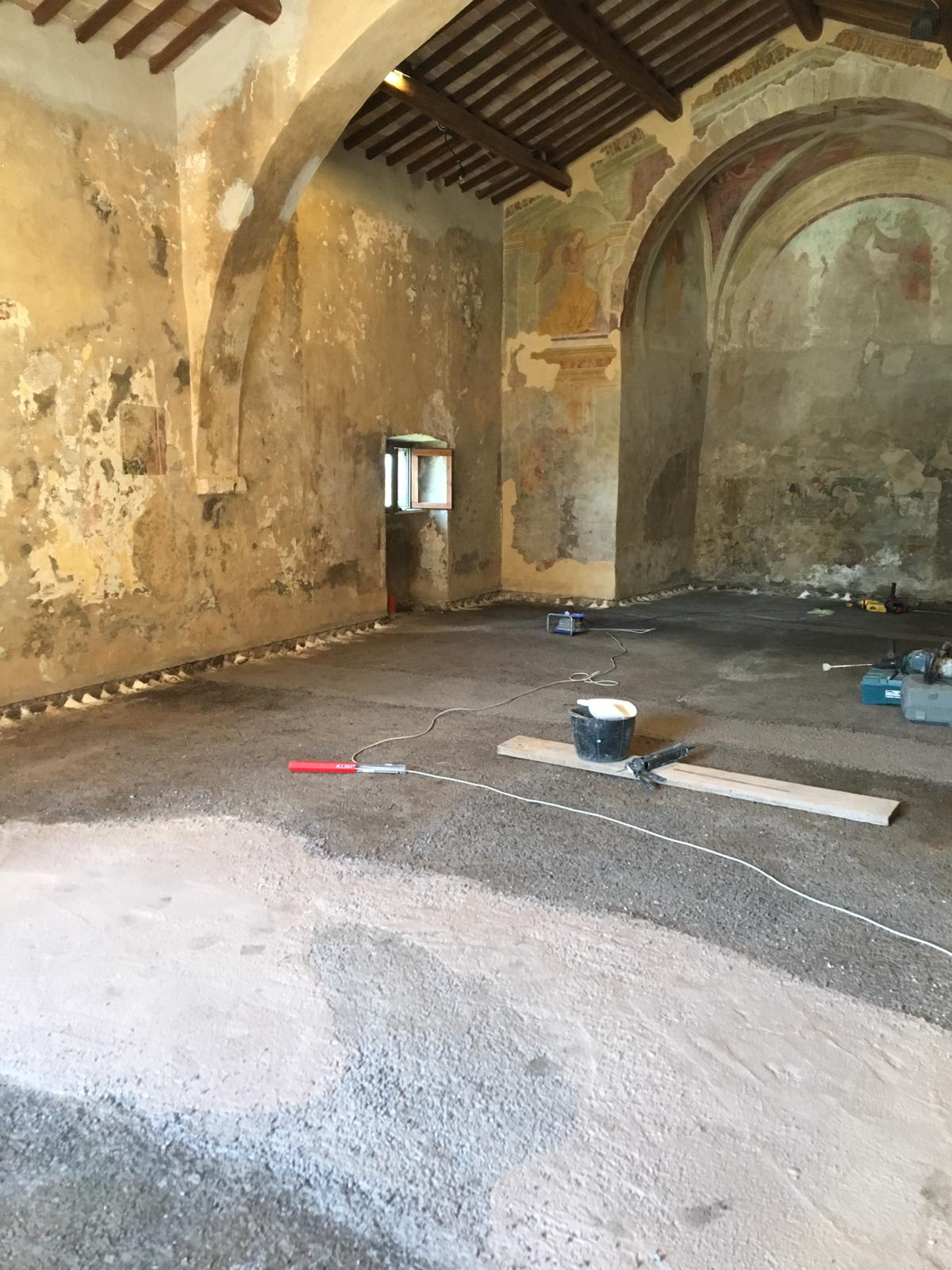 Barriera chimica nelle chiese? La soluzione all’umidità di risalita